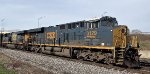 CSX 3129 leads M214 on this day.